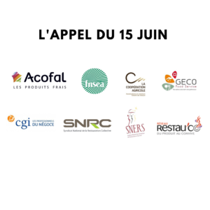 L'Appel du 15 juin 40 centimes dans l’assiette pour sauver la restauration collective à la rentrée