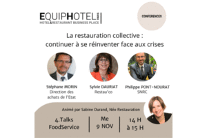 La restauration collective : continuer à se réinventer face aux crises
