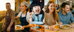 « Elle vous a manqué ? À eux aussi » Les entreprises de la restauration collective rappellent, en cette rentrée, l’impact positif de la cantine pour la société